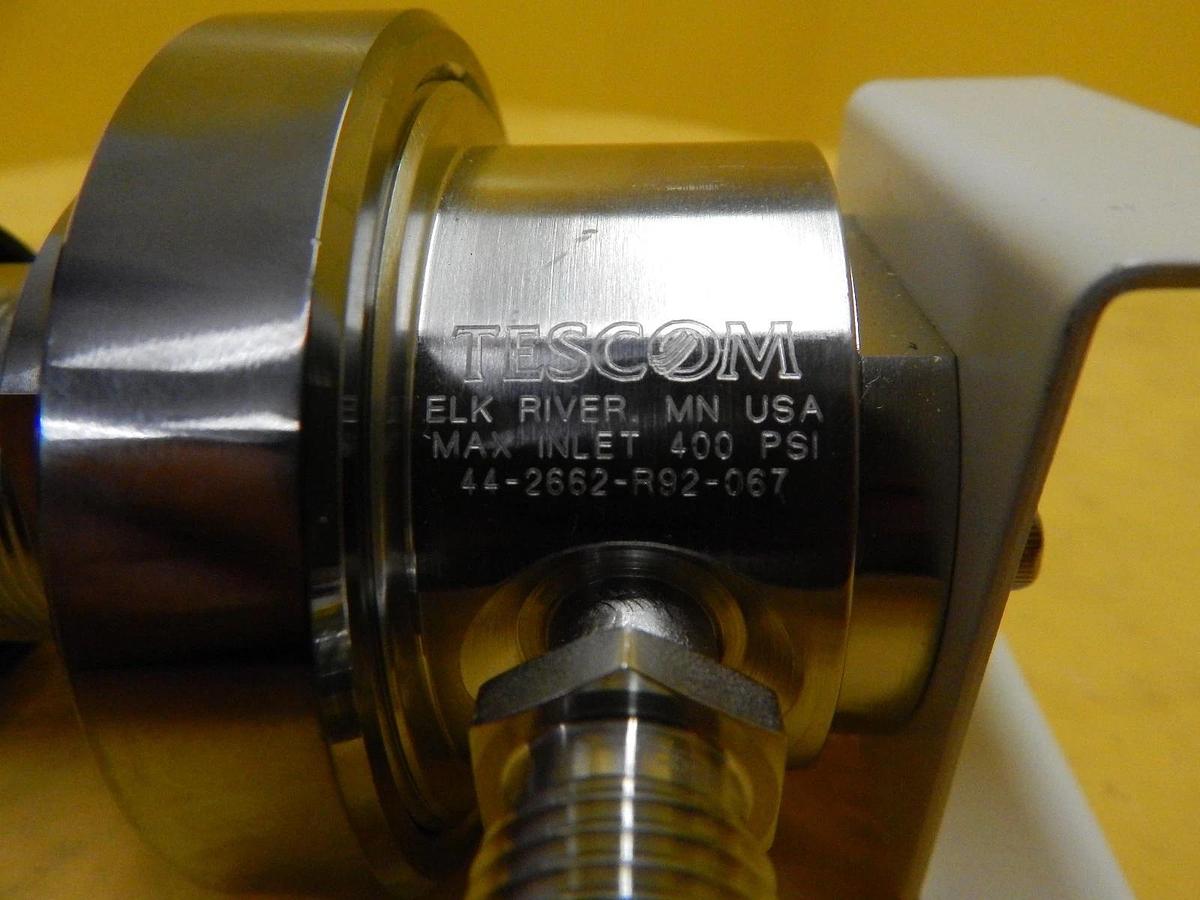 Used Tescom 44-2662-R92-067 Manual Pressure Regulator Lot of 4 Used