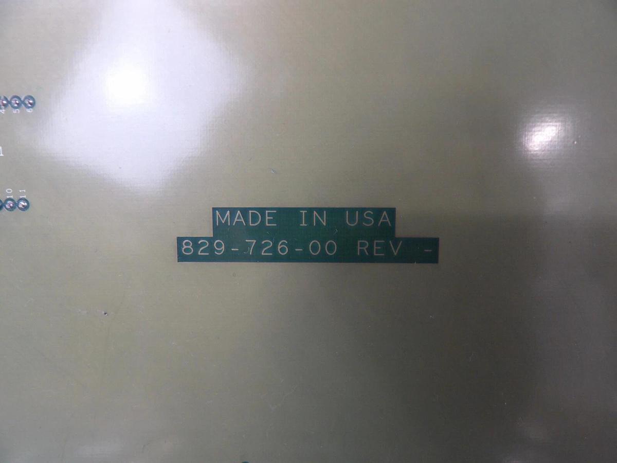 Used Teradyne 829-726-00 Round Circuit Board PCB Assembly Working Surplus