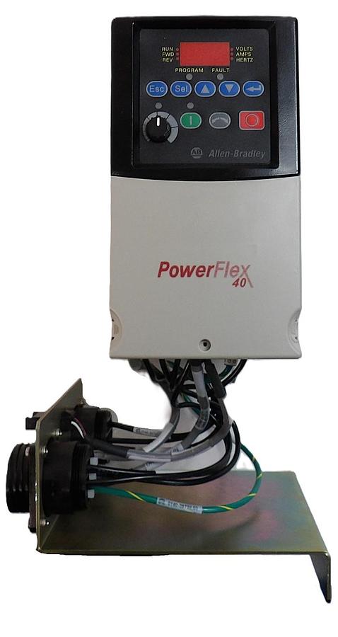 Used AB Allen-Bradley 22B-B012N104 AC Driver PowerFlex 40 AMAT 1080-00318 Working