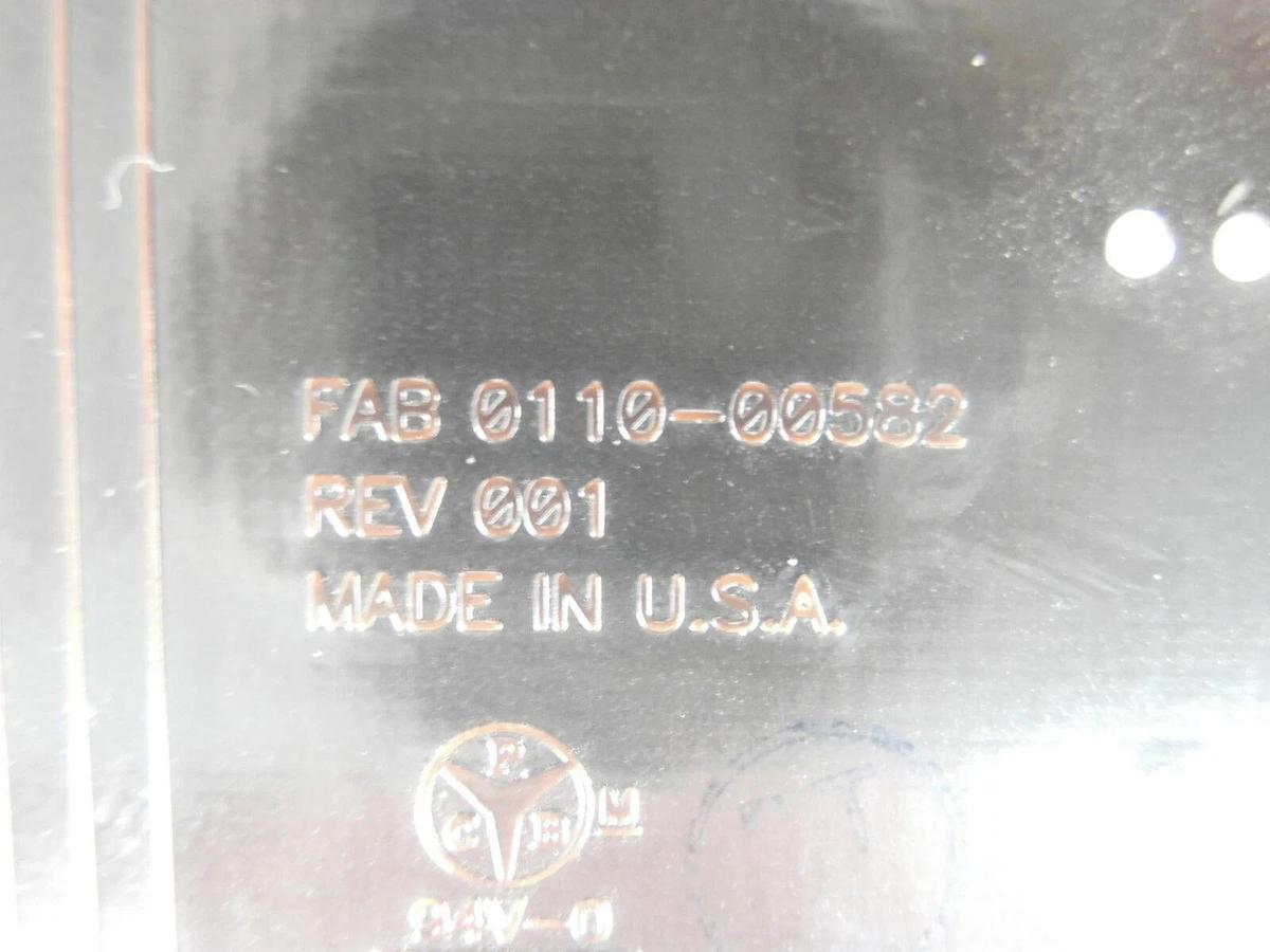 Used AMAT Applied Materials 0100-00582 Gas Panel Controller Backplane PCB Working