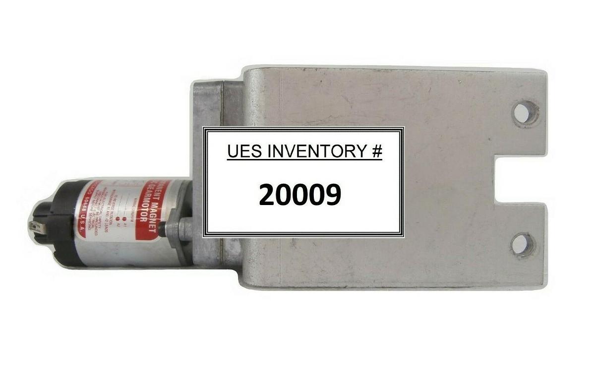 Used Dayton 4Z834 Permanent Magnet DC Gearmotor Loader Assembly Veeco 1201 Working