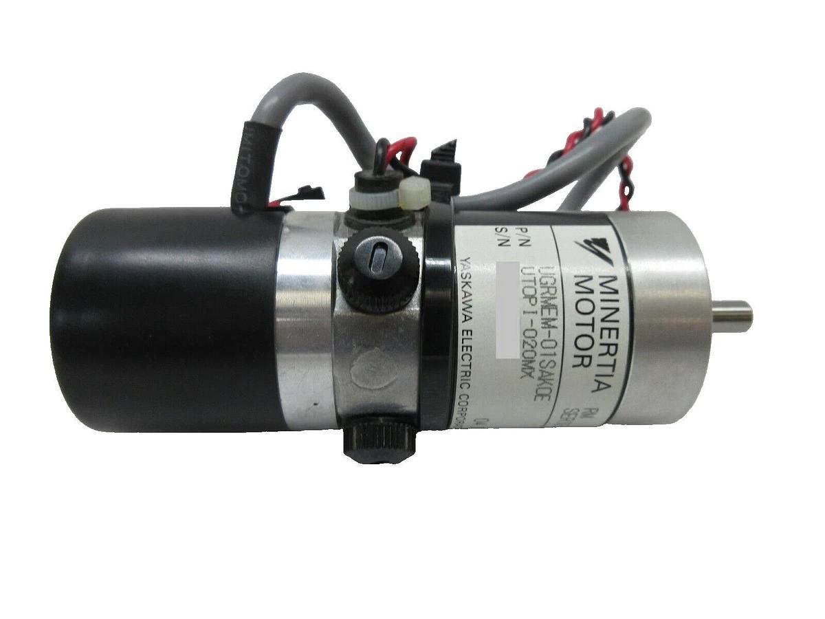 Used Yaskawa Electric UTOPI-020MX Minertia Motor UGRMEM-01SAKOE Nikon NSR-S205C Spare