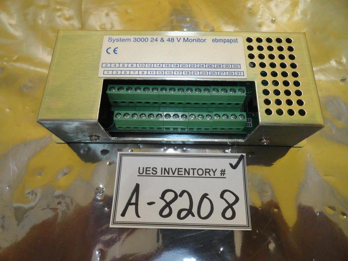 Used EBM Papst 505-3004 System 3000 24&48V Fan Monitor V2.0 PCB Assembly Used