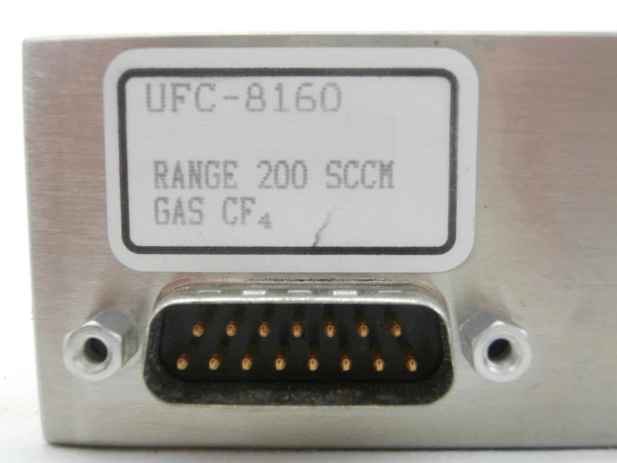 Used UNIT Instruments UFC-8160 Mass Flow Controller MFC 200 SCCM CF4 Working Spare