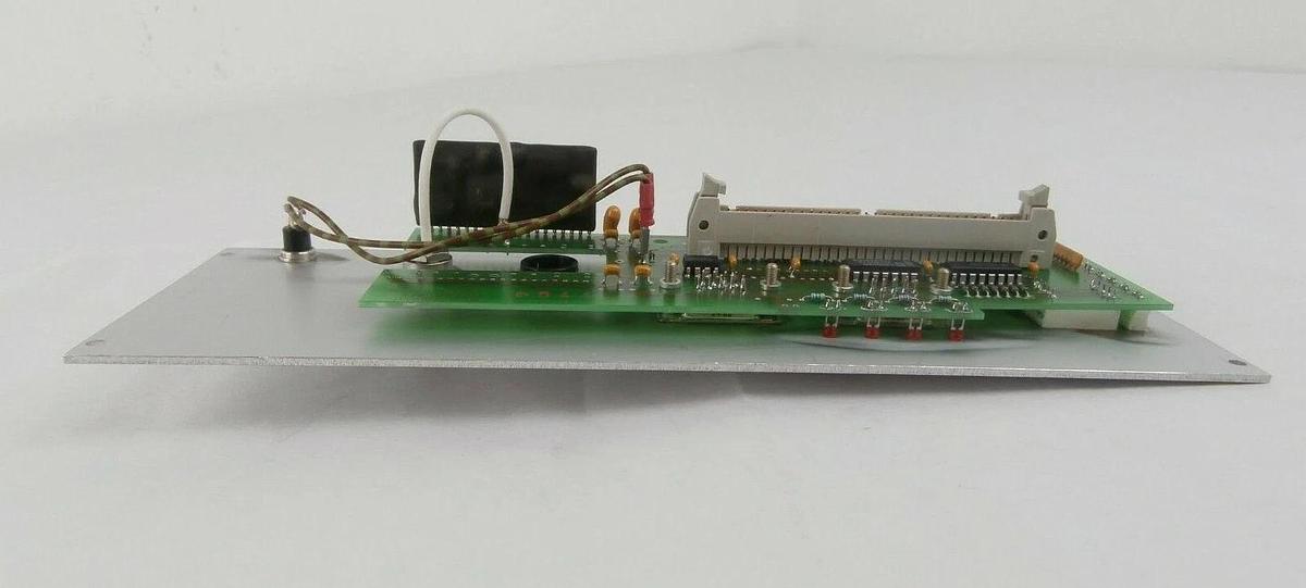 Used Balzers 1-Axis Pos. CPU VME Panel PCB PANCO-LAN Wyttenbach W322A Unaxis Working