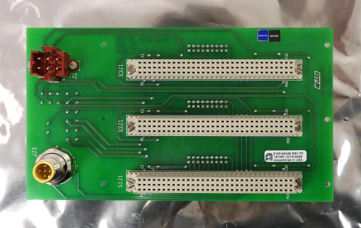 Used AMAT Applied Materials 0100-00446 Gas Panel Controller PCB Working Surplus