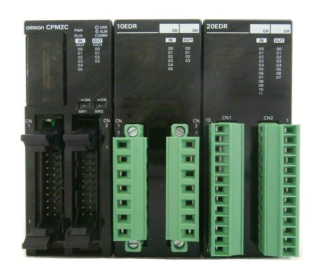 Used Omron CPM2C Compact Logic Controller PLC Chemical Cabinet TEL Lithius Working