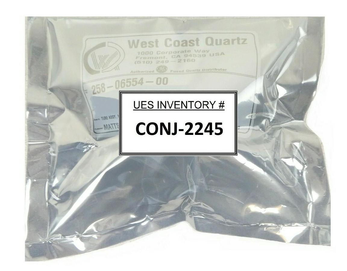 Mattson Technology 258-06554-00 Quartz Hood Tube Assembly New Surplus