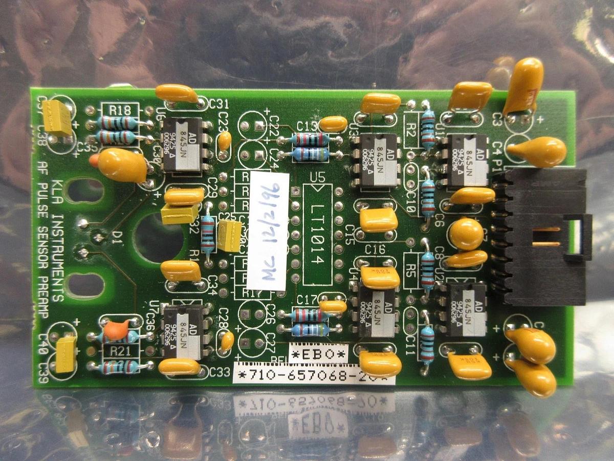 Used KLA Instruments 710-657068-20 AF Pulse Sensor Preamp Board PCB 2132 Used