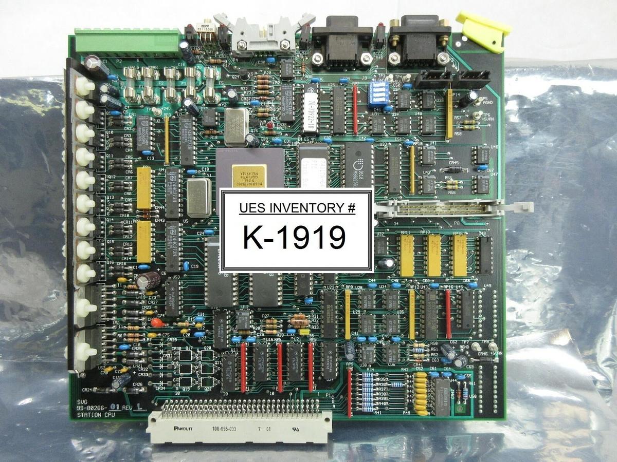 Used SVG Silicon Valley Group 99-80266-01 FTC Station CPU PCB Card Rev. L 90S Used