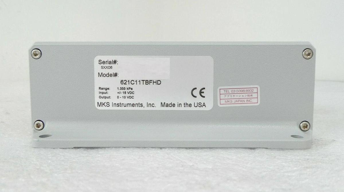 Used MKS Instruments 621C11TBFHD Signal Conditioner Working Surplus