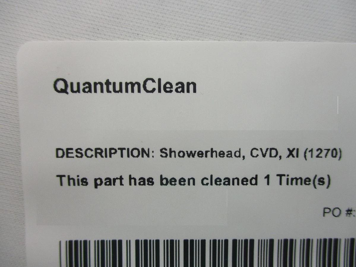 Refurbished QuantumClean 500228213 Showerhead CVD XI (1270) Refurbished