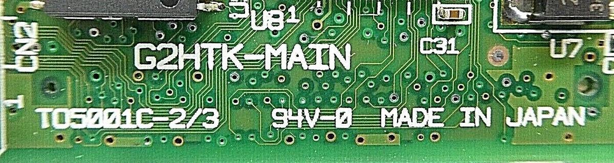 Used Digital T05001C-2/3 Processor PCB G2HTK-MAIN Working Surplus
