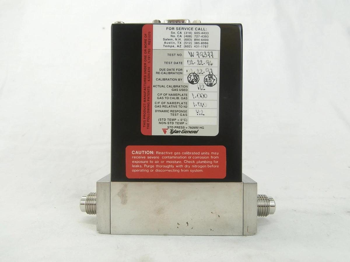 Used Tylan General FC-2902M Mass Flow Controller MFC 2900 Series 5 SLPM H2 Used