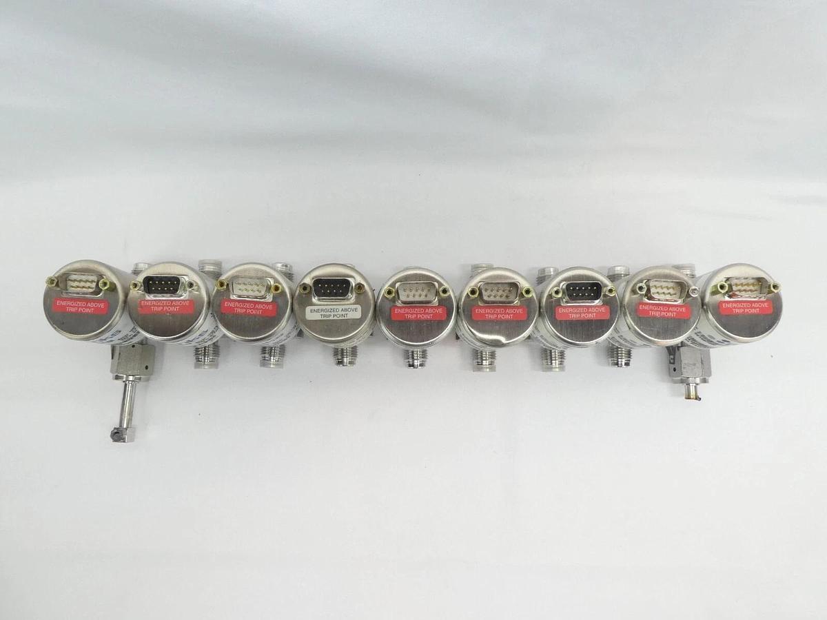 Used MKS Instruments 42A13DCH2AA025 Baratron Pressure Switch Reseller Lot of 9 Spare