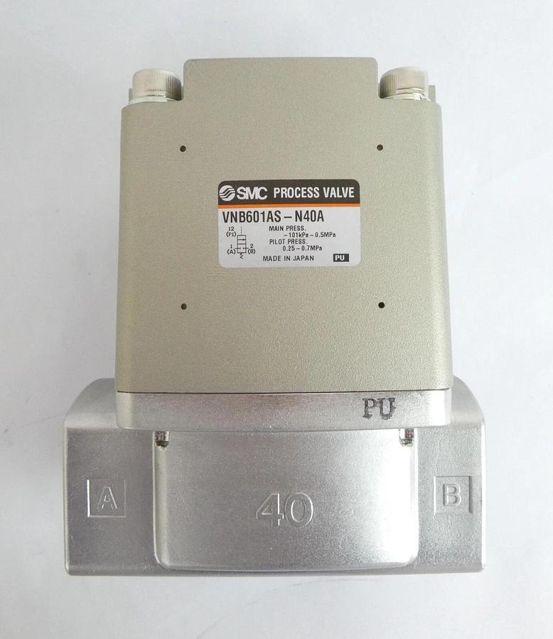 SMC VNB601AS-N40A Pneumatic Process Valve Reseller Lot of 7 New Surplus
