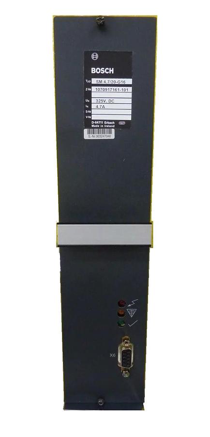 Used Bosch 1070917161-101 Servo Drive Module SM-4.7/20-G16 B48674-003 MOOG Working