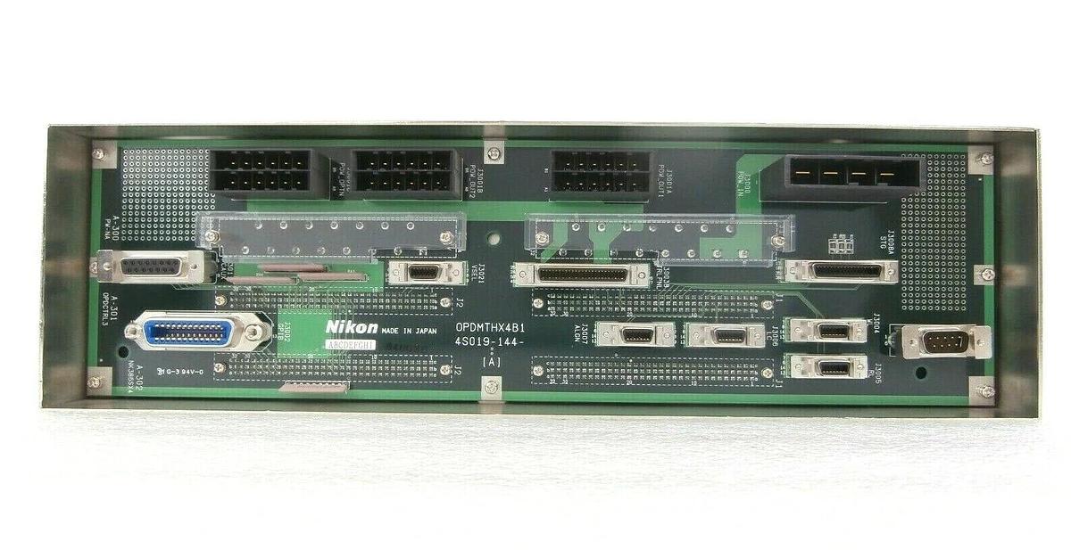 Used Nikon OPD Rack Mount PCB Chassis 4S018-716 4S015-119 4S001-060 NSR-S307E Working