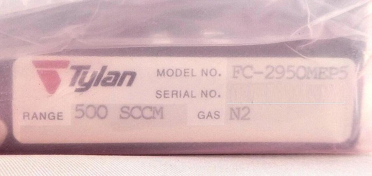 Tylan FC-2950MEP5 Mass Flow Controller MFC 500 SCCM N2 New Surplus