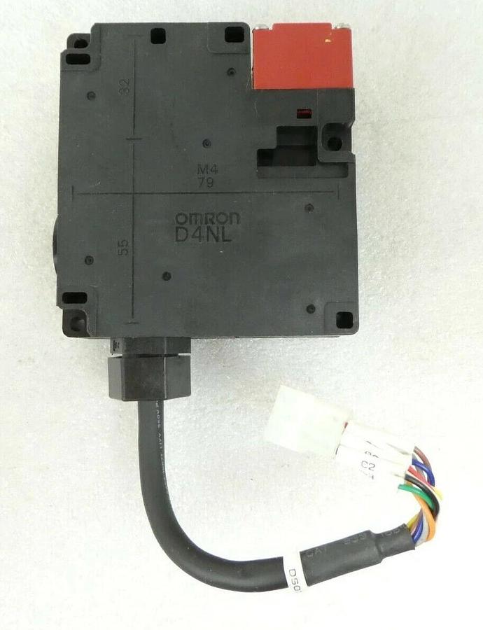Used Omron D4NL-2GFG-B Automation Safety Switch Lot of 10 Rudolph F30 300mm Working