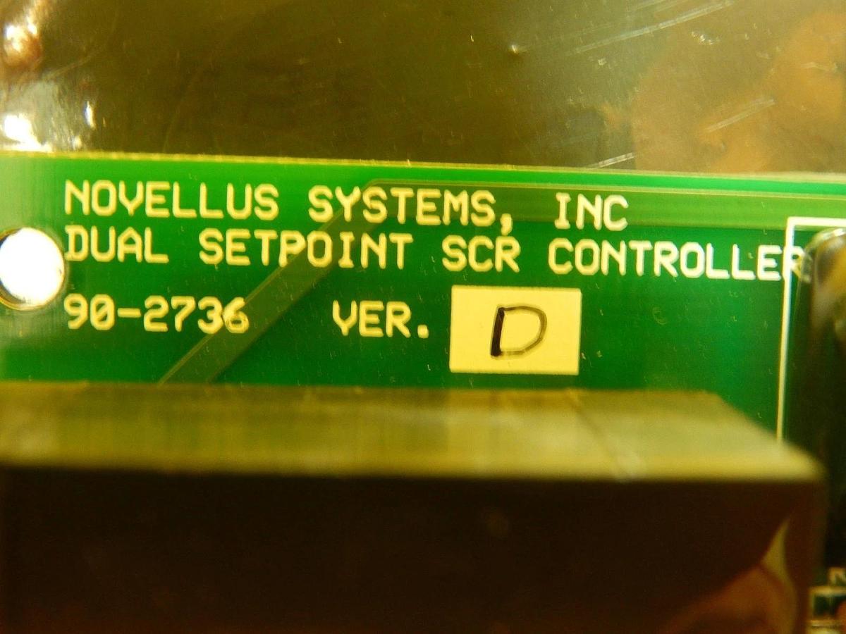 Used Novellus 90-2736 Dual Setpoint SCR Controller PCB Ver. D GaSonics A-2000LL Used