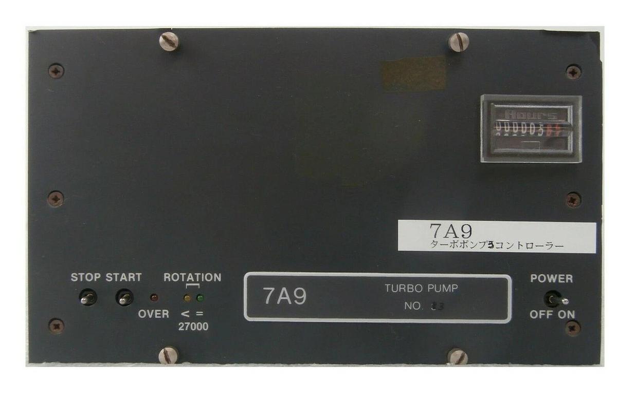 Refurbished Alcatel 8220 Turbomolecular Pump Controller CFF 450 TURBO 7A9 Refurbished