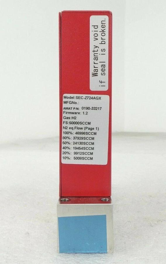 Used Horiba STEC SEC-Z724AGX Mass Flow Controller MFC Lot of 5 0190-33217 Working
