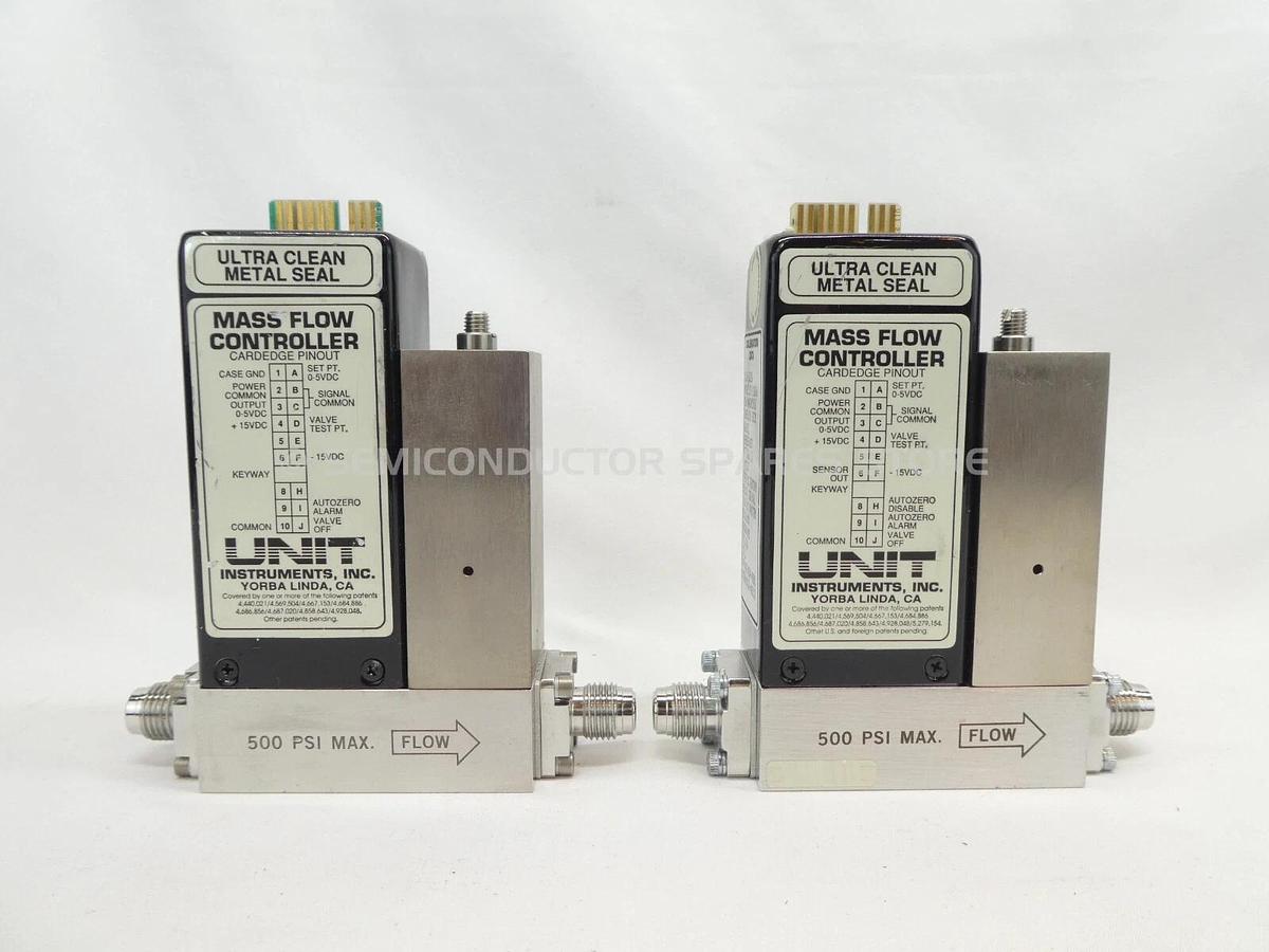 Used UNIT Instruments Mass Flow Controller MFC UFC-1100A UFC-1160A Lot of 21 Untested