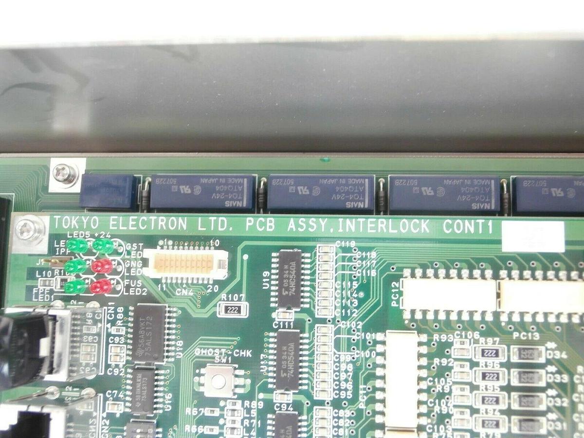 Used TEL Tokyo Electron 3M81-027681-14 MMI Interlock Controller PCB Trias Surplus