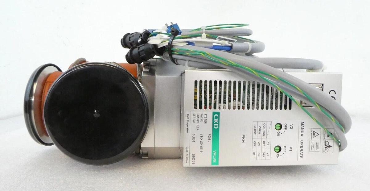 Used CKD VEC-V8-X0151 Pressure Controller Valve System TEL Tokyo Electron Working
