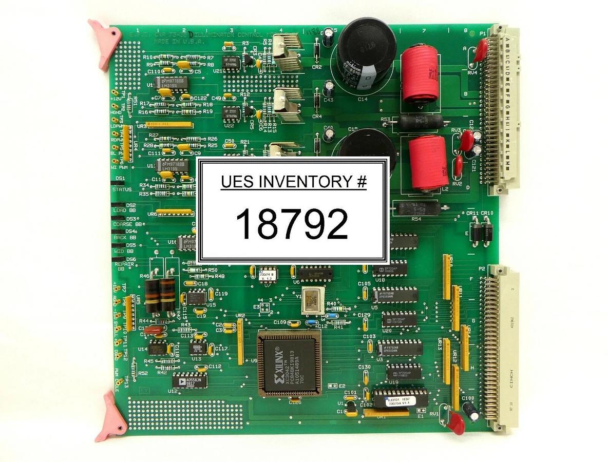 Used ESI Electro Scientific Industries CKA 73435 Illuminator Control PCB Card Working