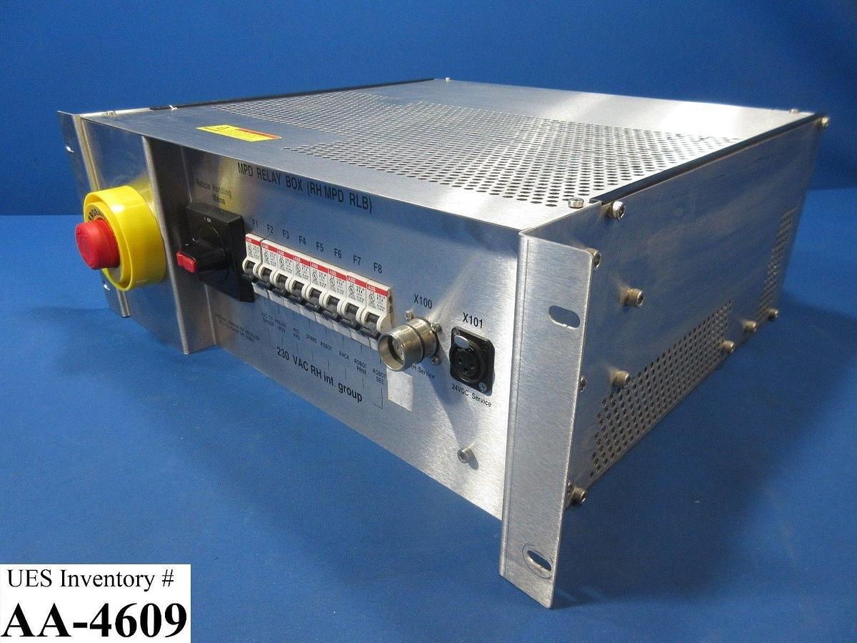 Used ASML 4022.636.27442 MPD Relay Box ASML Dual Stepper Scan Used Working
