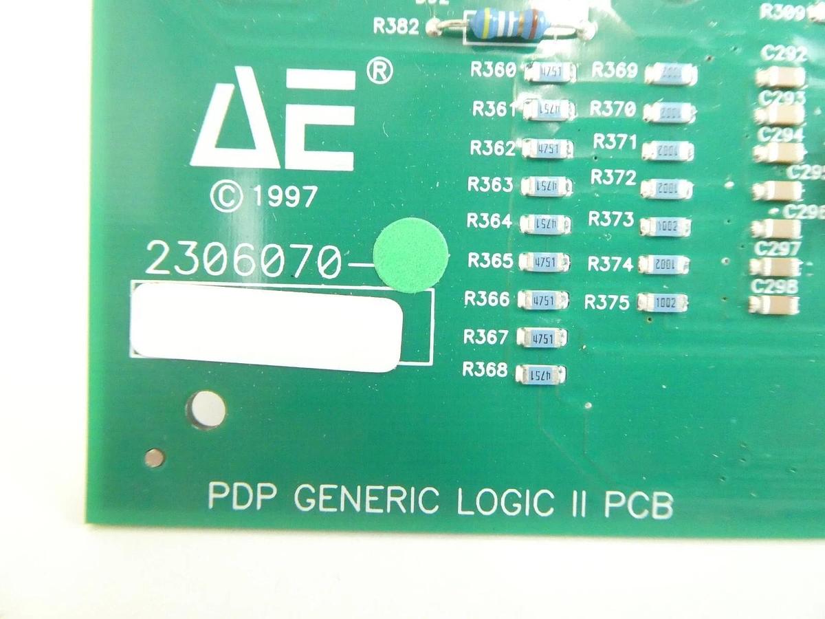 Used AE Advanced Energy 2306070 PDP Generic Logic II PCB PDX 2500 Working Surplus