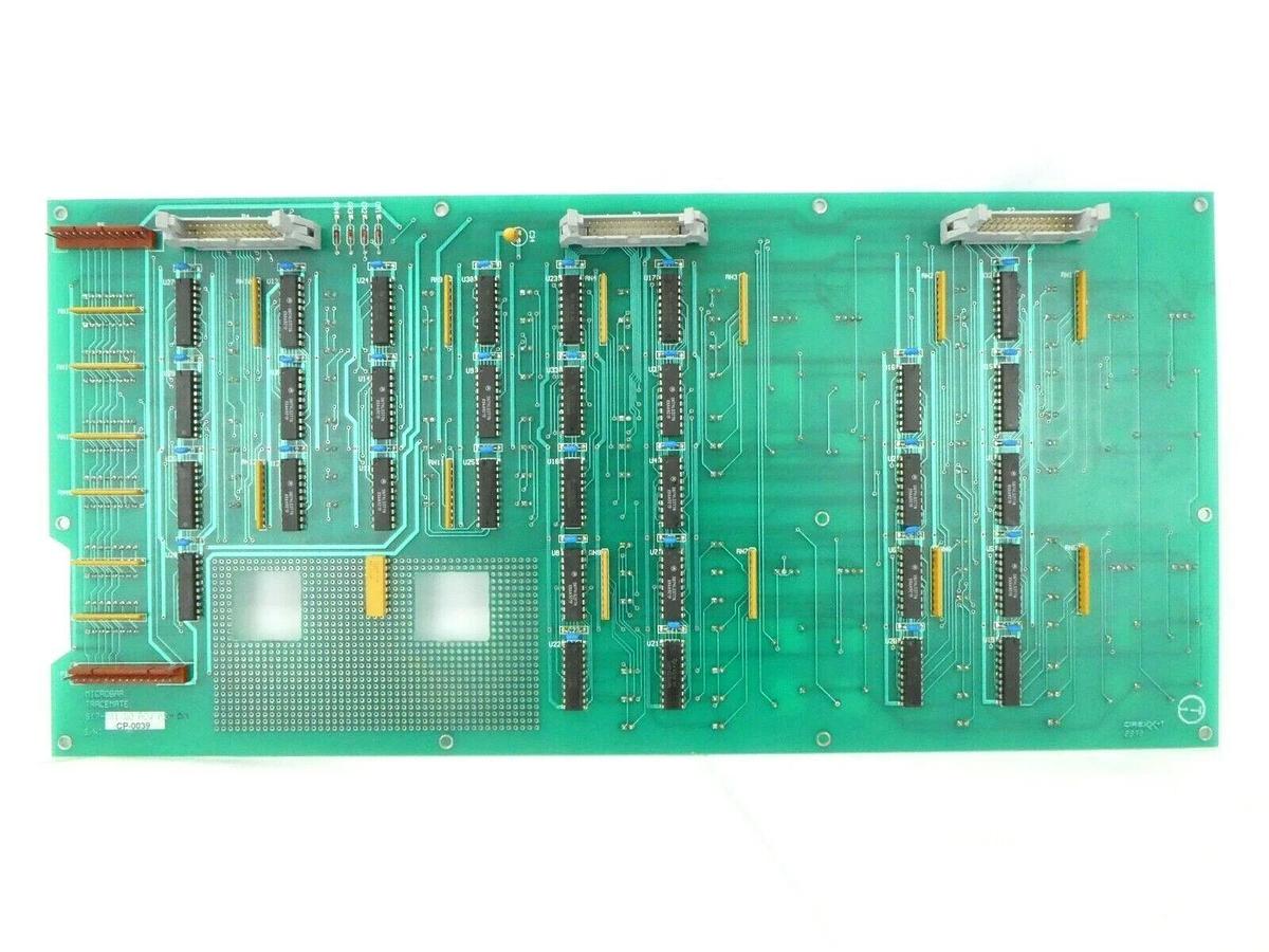 Used Microbar Systems S17-001-00 Trackmate Operator Input Panel PCB Rev. 02-01 Spare