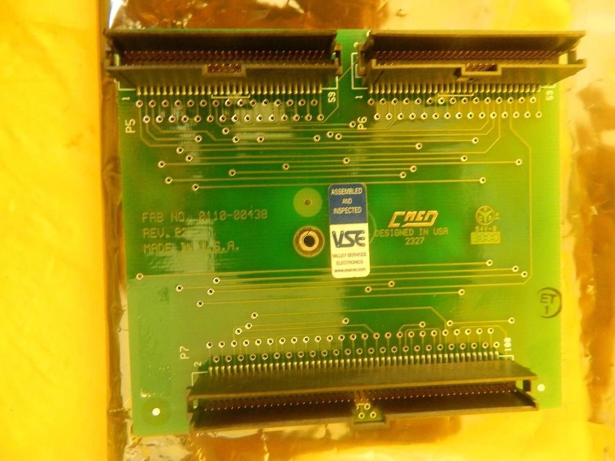 Used AMAT Applied Materials 0100-00438 Interlock Personality Board PCB Used Working