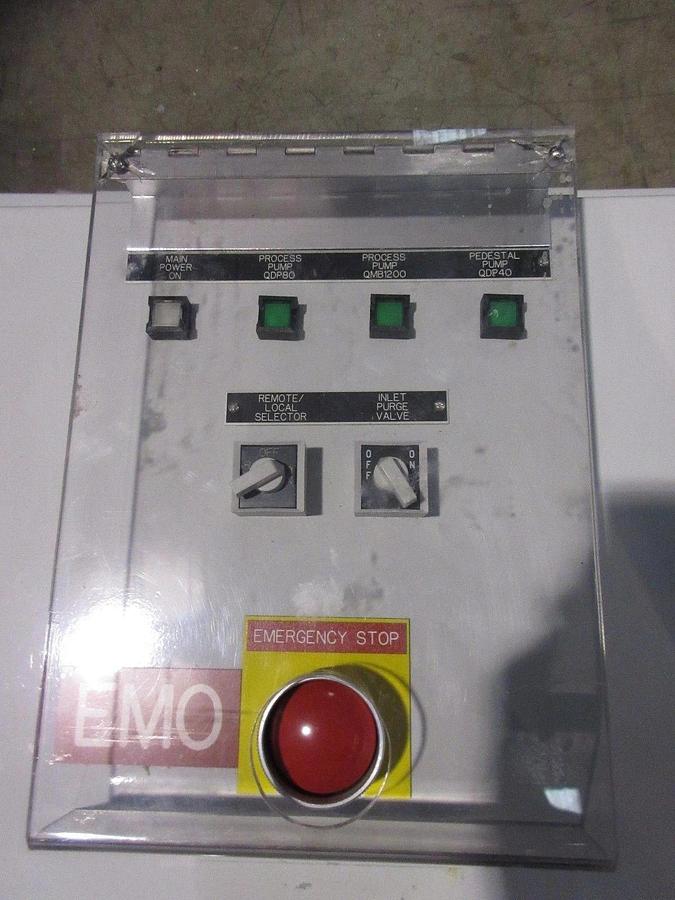 Used Edwards QDP80/QMB1200 Control Box Novellus Concept II Altus Used Working