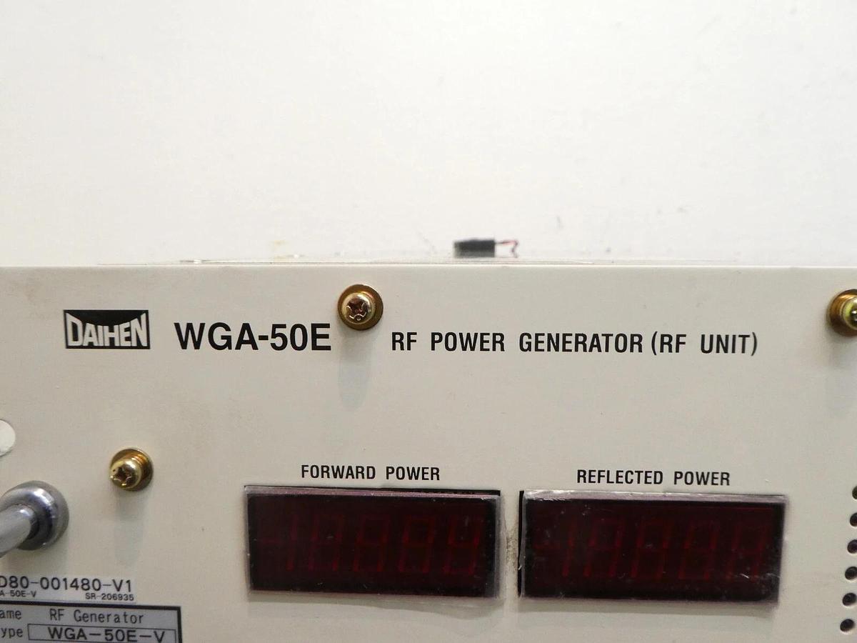 Used Daihen WGA-50E-V RF/DC Generator Stack TEL 3D80-001480-V1 Untested Spare