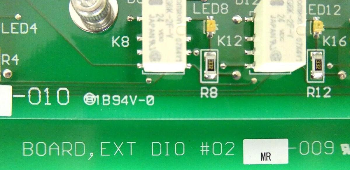 Used TEL Tokyo Electron EXT DIO #02 PCB Board MR-009 Lithius Working Surplus