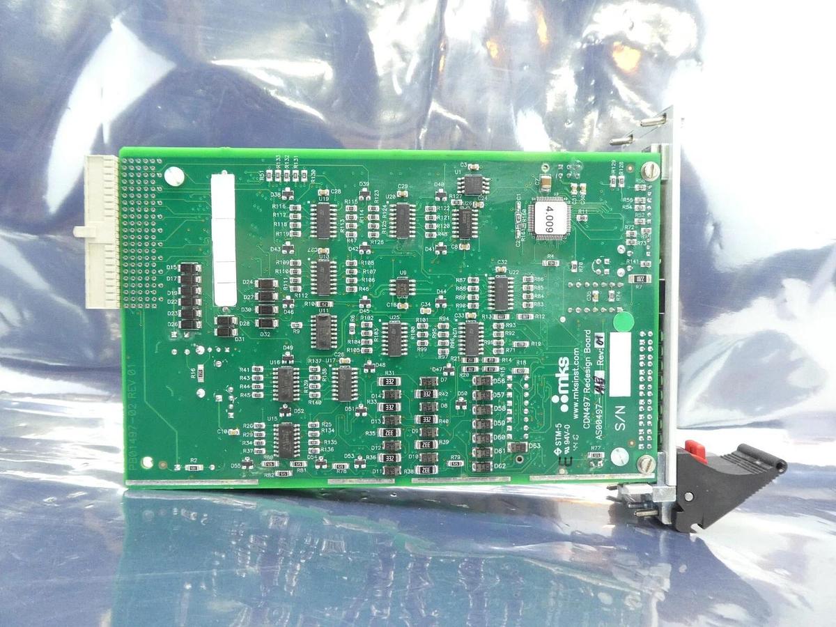Used MKS Instruments AS01500-71 Interlock Module PCB Card CDN500R-71 AMAT 0190-38266