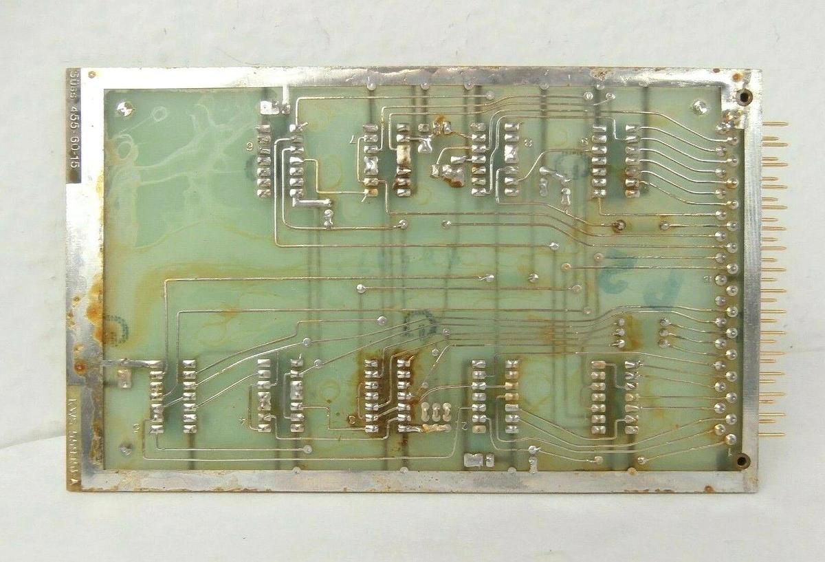 Used Karl Suss 455-60-15 PCB Card 559.15bA MJB 55 Wafer Mask Aligner Working Surplus