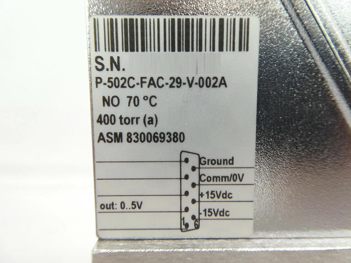 Bronkhorst P-502C-FAC-29-V-002A Pressure Controller EL-PRESS ASM 830069380 New