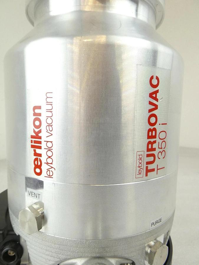 Used TURBOVAC T 350i Leybold 800136V0006 Turbomolecular Pump Turbo 300 Axial Working