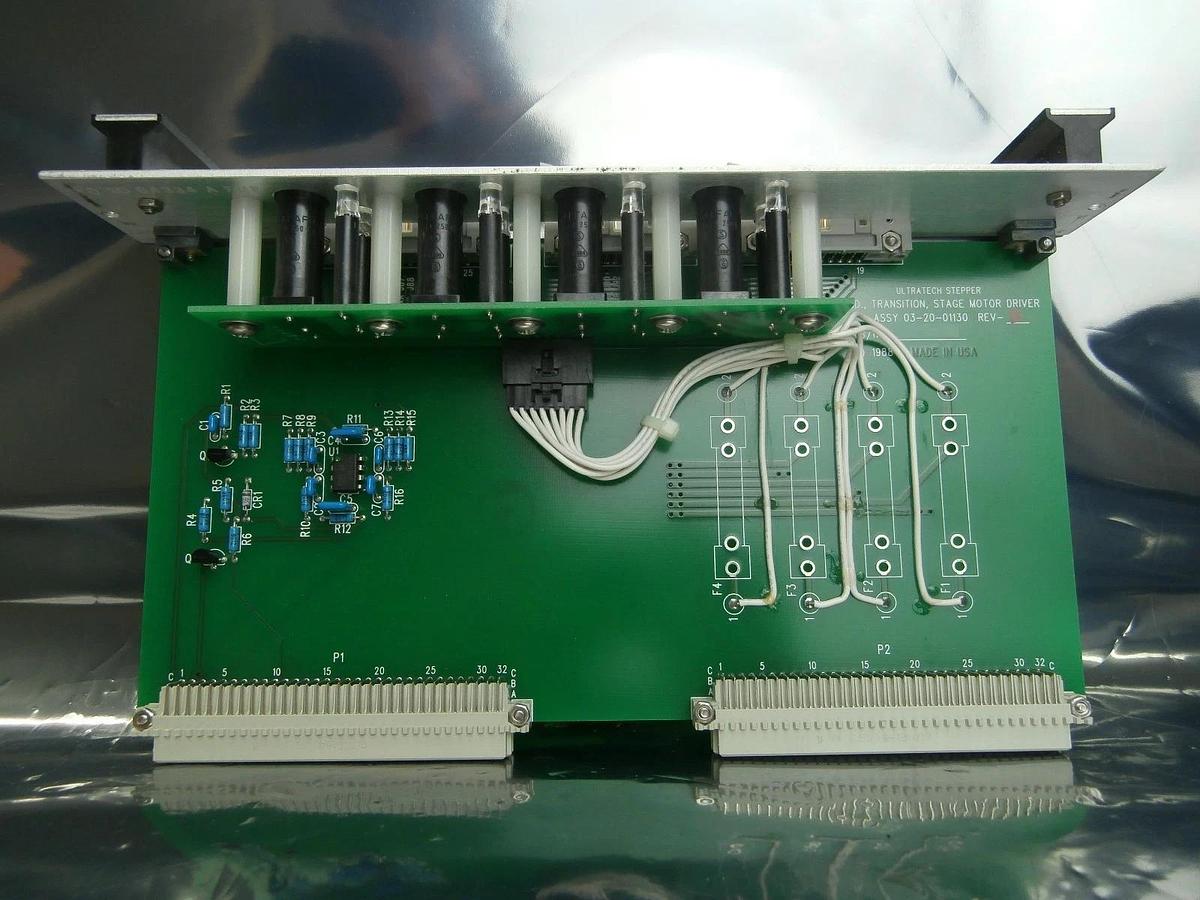 Used Ultratech Stepper 03-20-01130 Transition Stage Motor Driver PCB Card Right Y