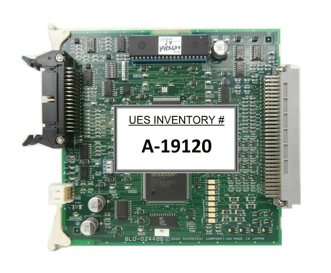 Used Advantest BLD-024486 Processor PCB Card PLD-424486CC FW SIS-007430A 01 Working