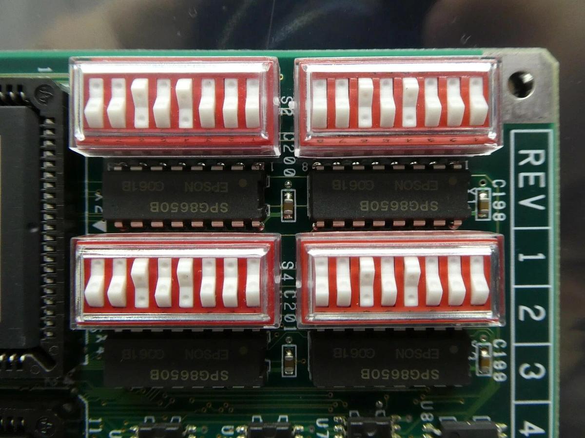 Used Kokusai Electric D2E01448 B #2 TIME/PLD Processor PCB Card INT-MB SAFETY Working