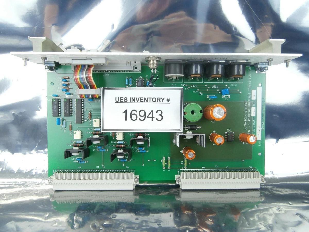 Used Ultratech Stepper 03-20-04930-02 GEN I/O #2 Drive Breakout Transition PCB Card