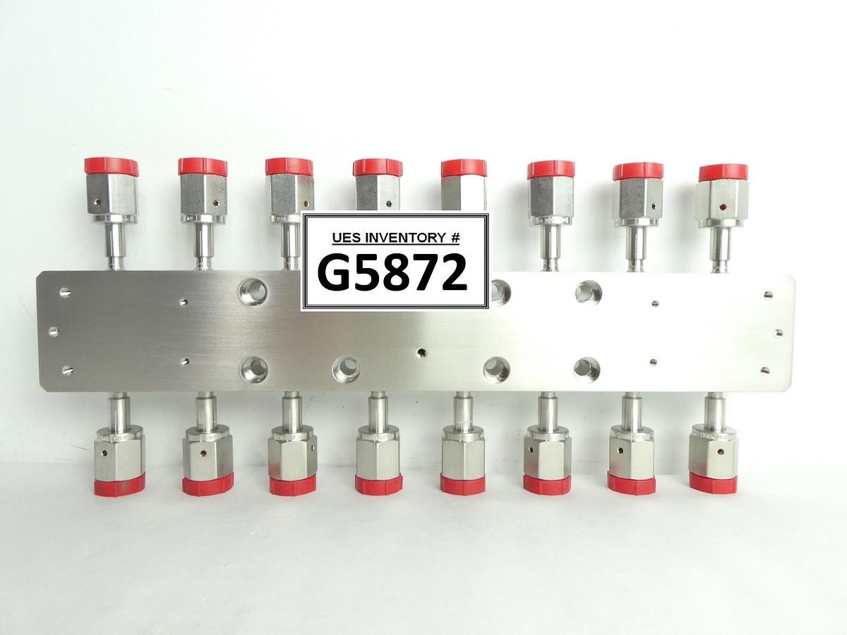 ASM Advanced Semiconductor Materials 16-400200-01 Gas Reactor Manifold New