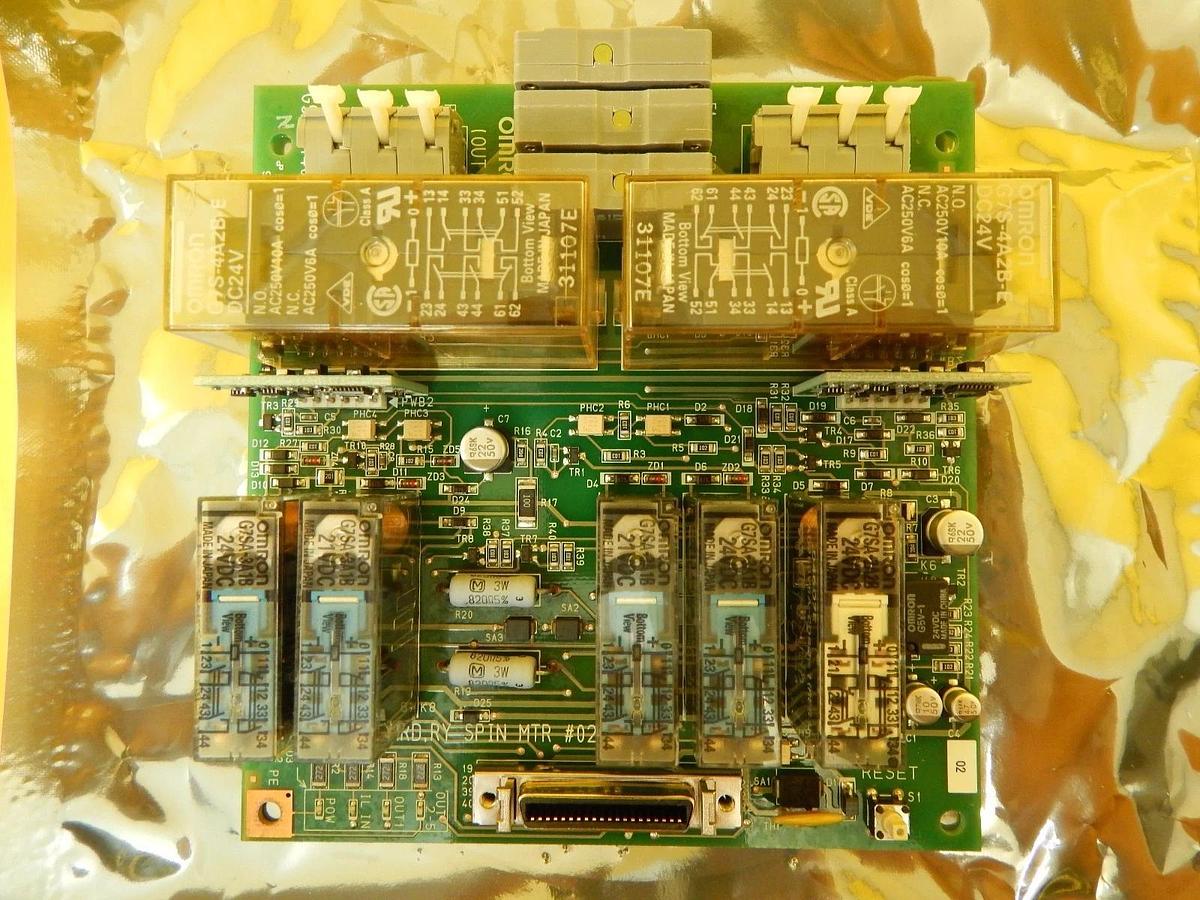 Used Omron G9SC-140-TE3 RY MTR #02 PCB Board TEL Lithius Used Working