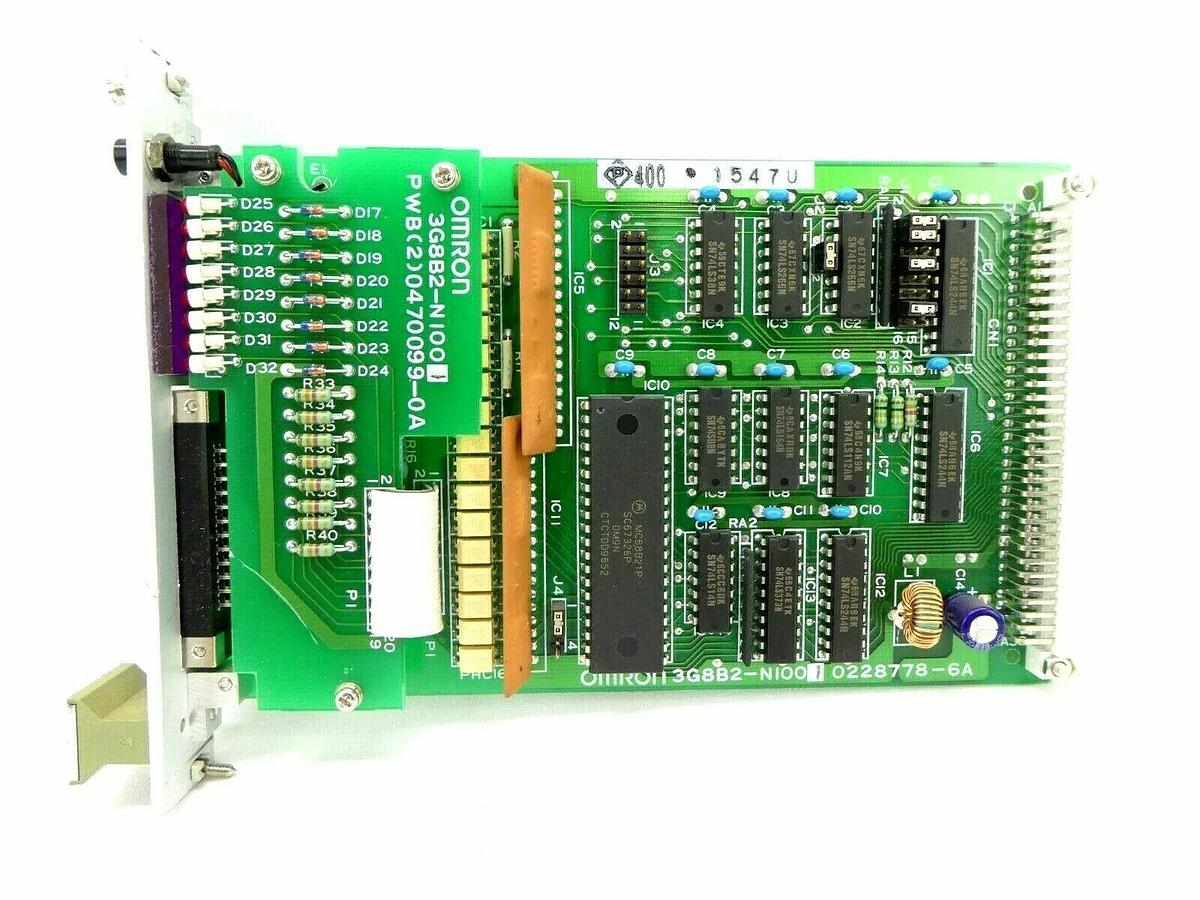 Used Omron 3G8B2-NI001 PCB Card NI001 TEL Tokyo Electron 3286-002066-11 P-8 Working