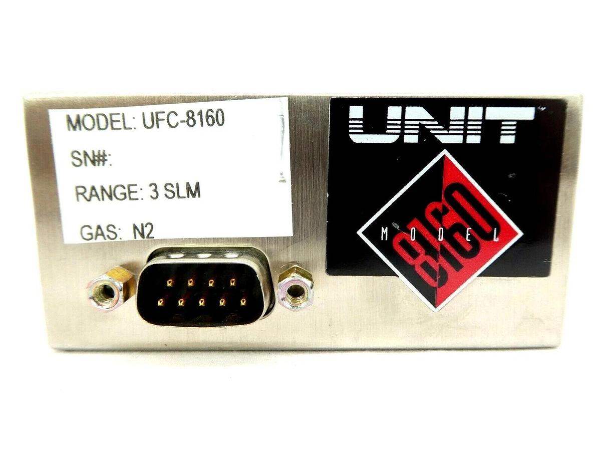 Refurbished UNIT Instruments UFC-8160 Mass Flow Controller MFC 3 SLM N2 8160 Refurbished